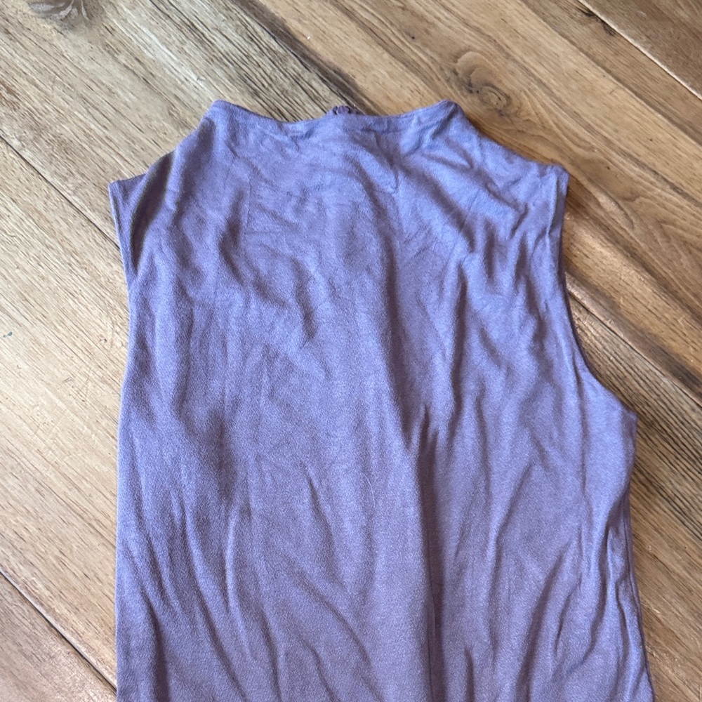 Naked Wardrobe Baby Mama Jumpsuit in Soft Purple - Picture 3 of 6